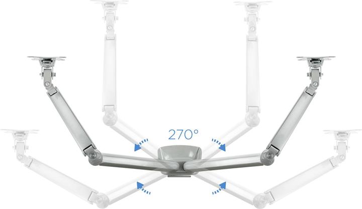 Produktbild Tooq Technology SOPORTE MESA MONITOR DB3132TNR-S 13-32" 2 PANTALLAS MAX 9KG POR BRAZO (Tisch, 32", 9 kg)