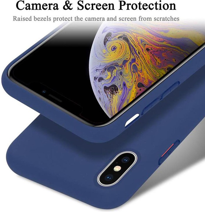 Produktbild Cadorabo TPU Liquid Silicone Case Cover (Apple iPhone X)
