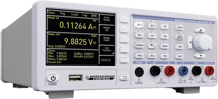 Produktbild Rohde & Schwarz HMC8012 IEEE-488 Tisch-Multime (CAT II 600V)
