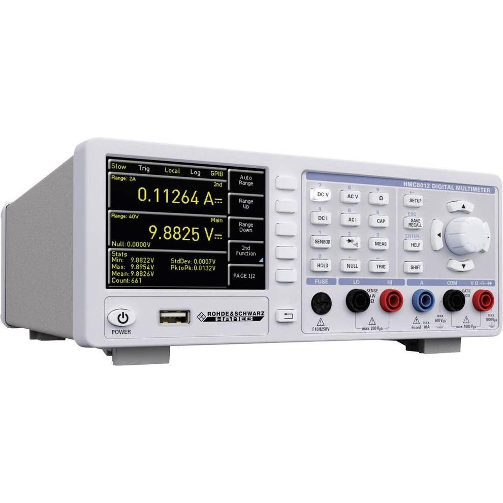 Thumbnail - Rohde & Schwarz, Multimeter, HMC8012 IEEE-488 Tisch-Multime (CAT II 600V)
