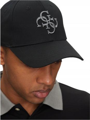 Produktbild Guess 4G Logo Hat Schwarze Baseballkappe
