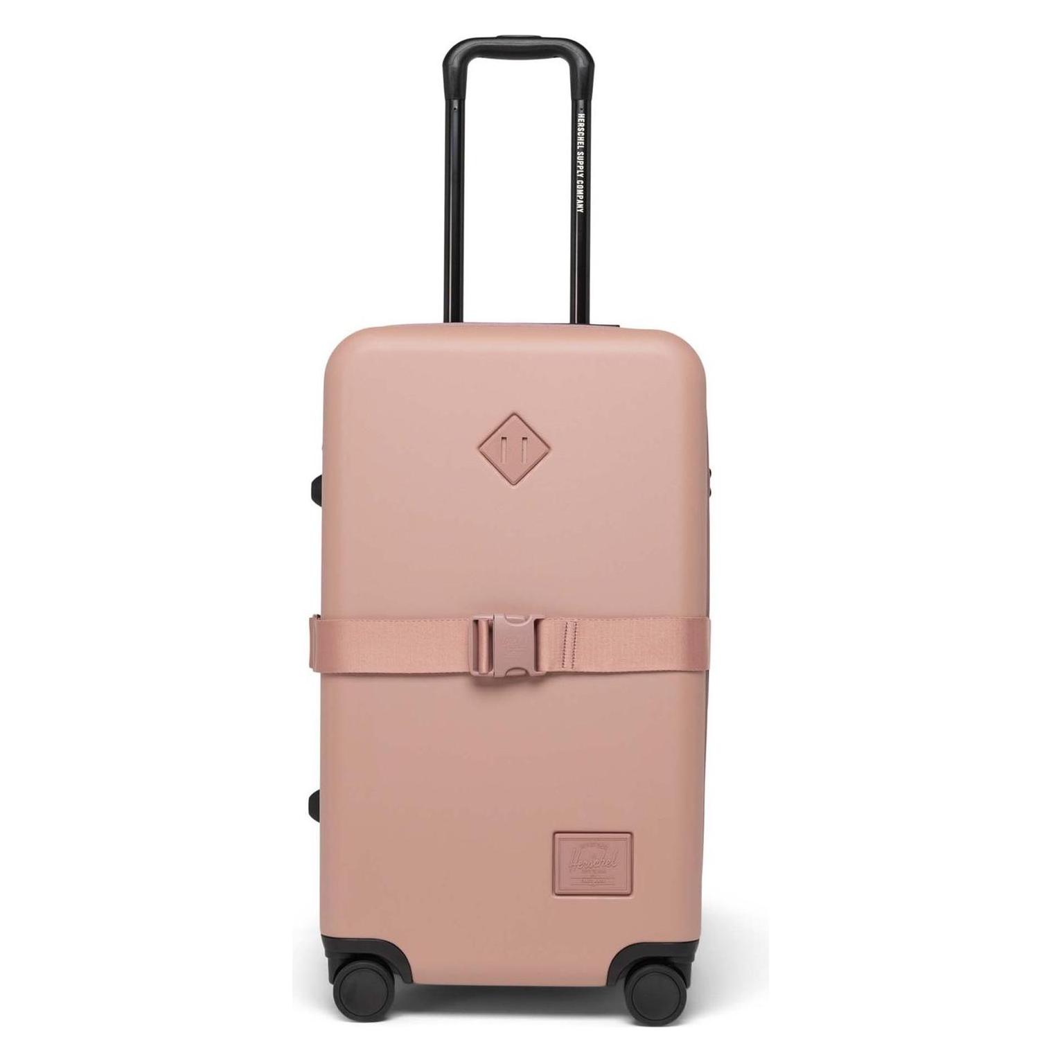 Herschel, Koffer, Heritage Hardshell Trolley Exp., Rosa, (66 l)