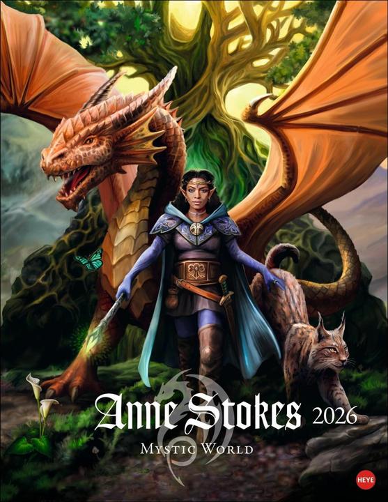 Immagine prodotto Anne Stokes: Mystic World Posterkalender 2026 (34 x 44 cm)
