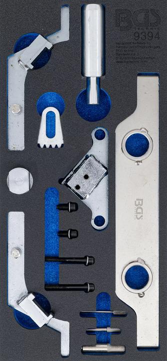 Actual product image BGS Tool Tray 1/3: Engine Timing Tool Set for Opel (Vauxhall), Saab, Chevrolet 2.0l / 2.4l