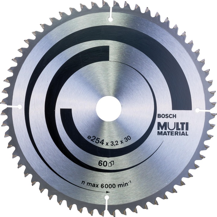 Immagine prodotto Bosch Professional Zubehör Lama per sega circolare PRO Multi Material, 254 x 3,2 x 30 mm