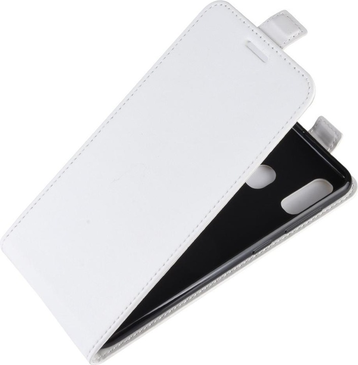 Produktbild Cover-Discount Leder Flip Case mit Fotofach vertikal (Samsung Galaxy A20e)