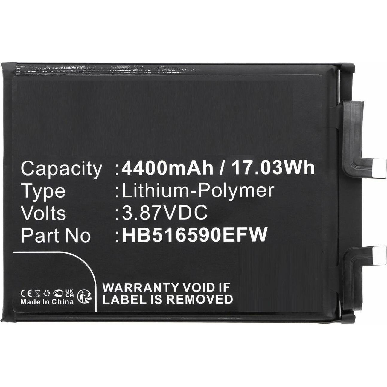 CoreParts Battery for Honor Mobile, Smartphone Akku