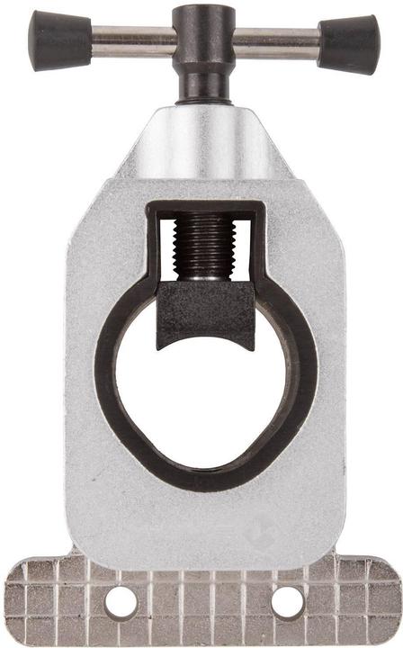 Actual product image M-Wave Workbench clamp with guide for cutting fork chambers