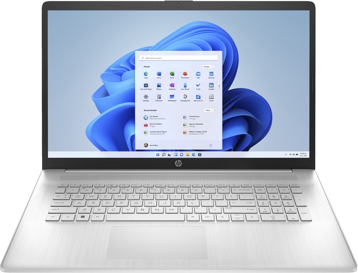 Produktbild HP Laptop, 17,3" FHD IPS, AMD Ryzen 3 7320U, 8GB RAM, 256GB SSD, Win11 Home (17.30", AMD Ryzen 3 7320U, 256 GB, DE)