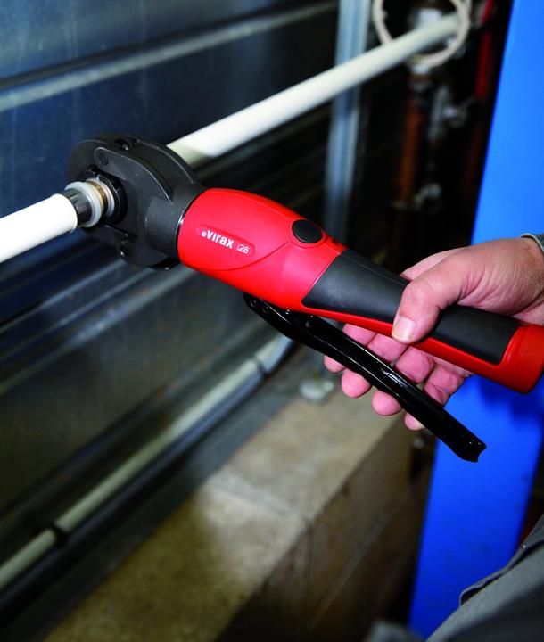 Produktbild Virax Presszange Viper i26 inkl. Presszangeneinstze TH 16-20-26 mm