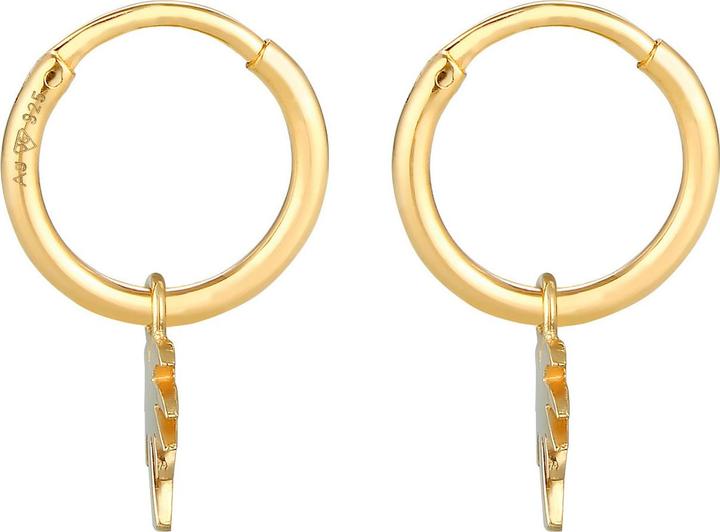 Immagine prodotto Elli Orecchini Creoles Palm Trend Filigrana Argento 925 (Argento 925)