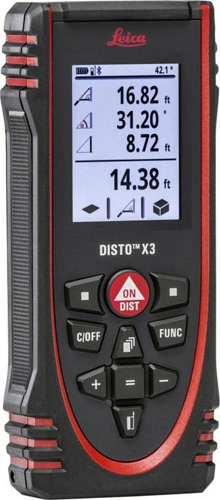 Leica Geosystems Disto X3 (150 m, 635 nm)
