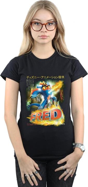 Image du produit Disney - T-shirt BIG HERO FRED ANIME POSTER - Femme (S)