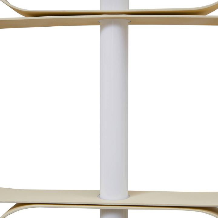 Immagine prodotto Lucande LED-Stehleuchte Audrina, beige, Metall, dimmbar