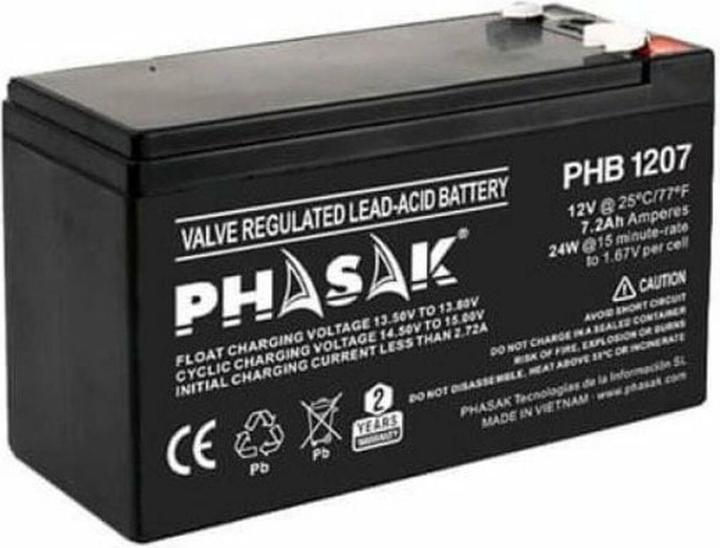 Actual product image Phasak BATTERY PHB 1207 (1 pcs., 7200 mAh)