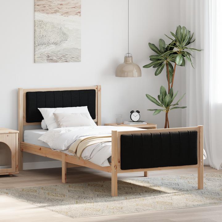 Actual product image vidaXL Plattformbettgestell (90 x 200 cm)