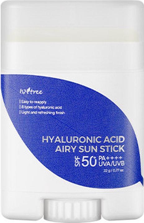 Produktbild Isntree Hyaluronic Acid Airy Sun Stick (Sonnenstick, SPF 50, 22 ml, 22 g)