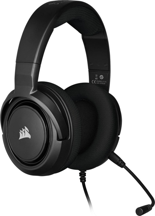Produktbild Corsair HS35 SURROUND v2 Headset Wired Head-band Gaming Black (Kabelgebunden)