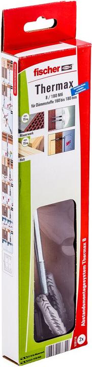 Productafbeelding Fischer TherMax 8/180 M6 (2 Pcs.)