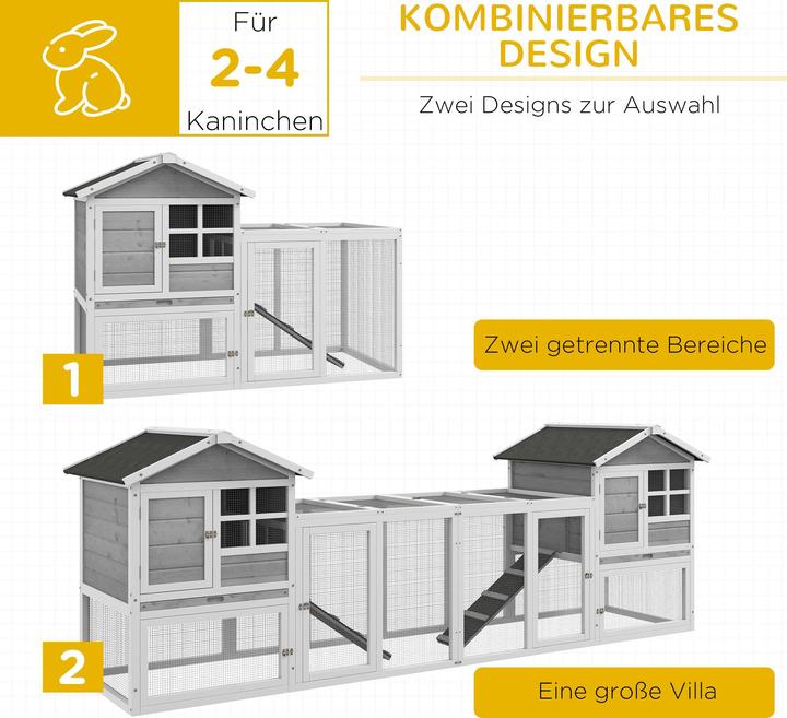 Immagine prodotto PawHut Conigliera