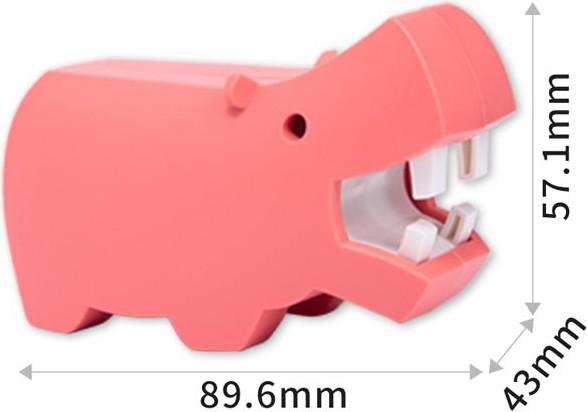 Actual product image Halftoys Animal World - Hippo version