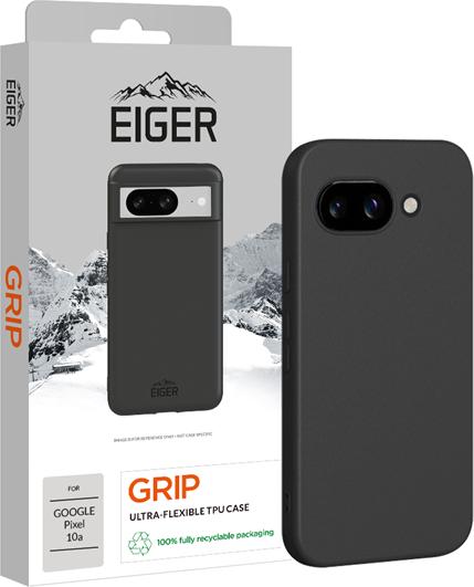 Produktbild Eiger flexibles TPU-Case Grip Case GRS black (Google Pixel 10a)