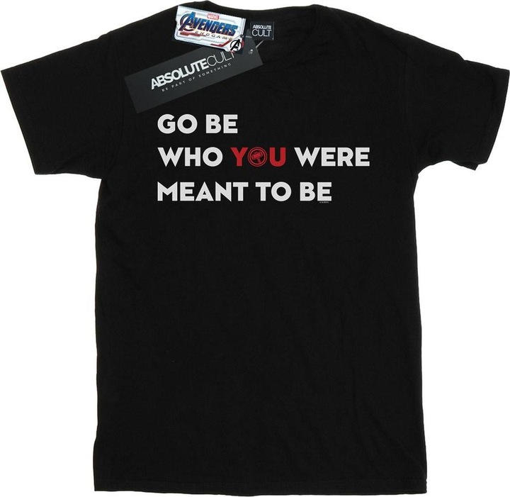 Actual product image Mens Avengers Endgame Be Who You Were Meant To Be T-Shirt (4XL)