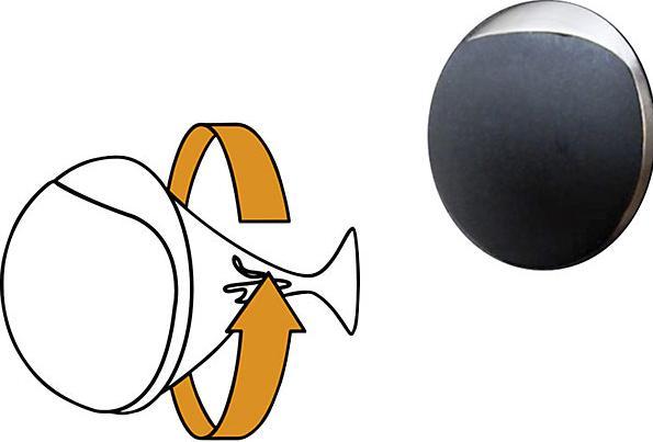 Produktbild Wagner System Wandtürpuffer SOG WALL (2 Stück)