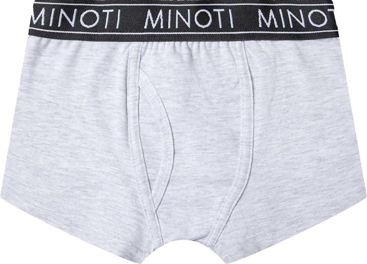 Actual product image Minoti Boys Plain Elasticated Waist Boxer Shorts (110, Single pack)