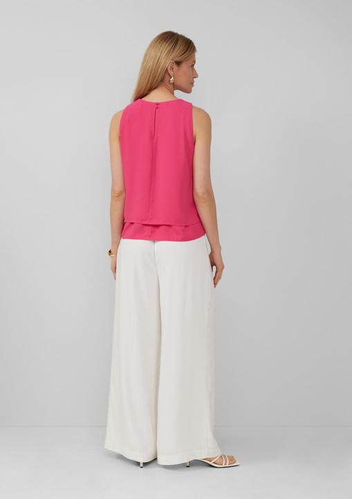 Produktbild S.Oliver Bluse Blusenshirt mit Layering (40)