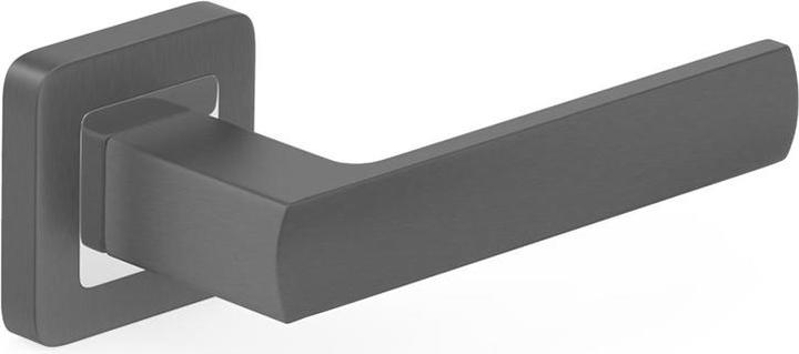 Metal-Bud Ibiza Poignée De Porte Ronde Roset,Graphite