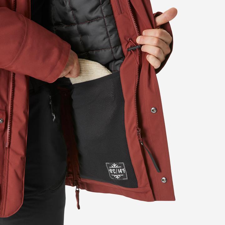 Produktbild Quechua Winterjacke Parka Herren warm bis -20 °C wasserdicht - SH900 (S)