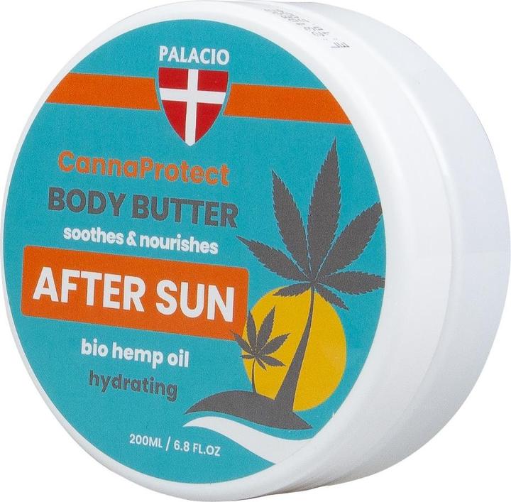 Immagine prodotto Palacio CannaProtect After-Sun Körperbutter mit Hanf, 200 ml (200 ml, Balsamo doposole)