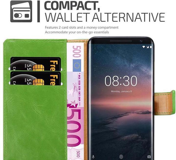 Actual product image Cadorabo Book Luxury Cover (Nokia 8 Sirocco)