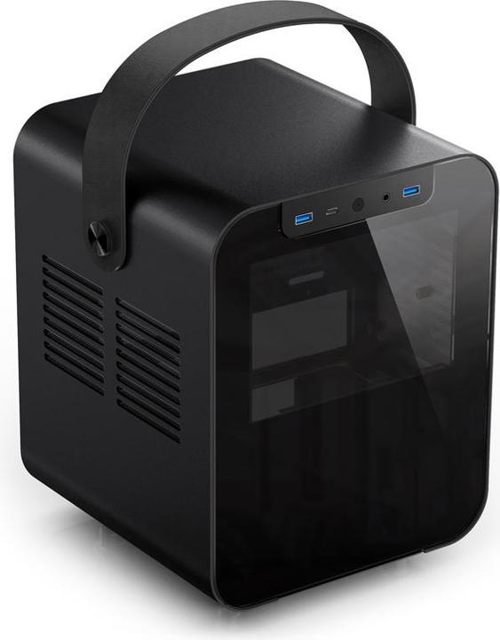 Actual product image Jonsplus BO 100 black housing (Mini-DTX, Mini-ITX)