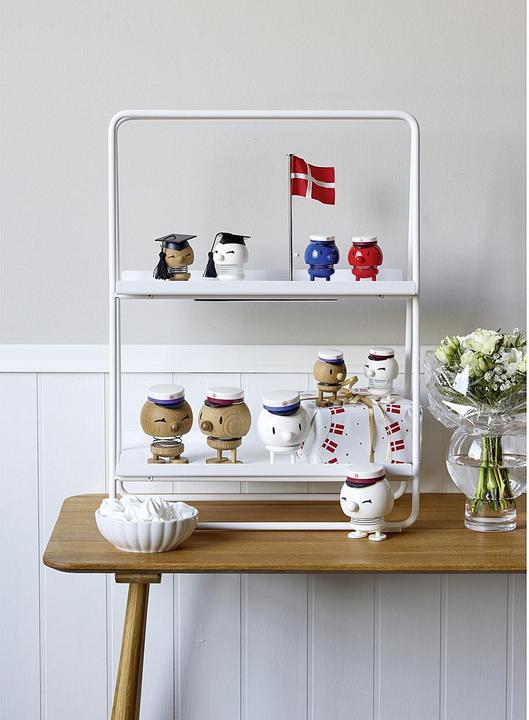 Actual product image Hoptimist Bimble IQ S 7.2 cm Stand-up, White/Black (Ø 5 x 7.5 cm)