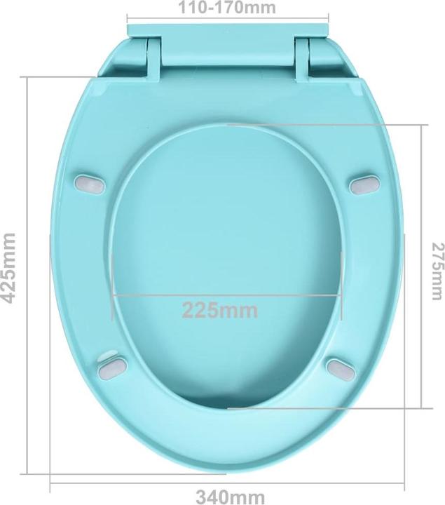 Produktbild vidaXL Toilettensitz