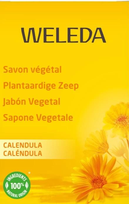 Actual product image Weleda Calendula plant soap, 100 g (Hard soap, 100 g)