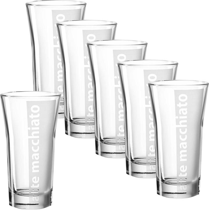 Actual product image Montana: latte macchiato cup (300 ml, 6 x)