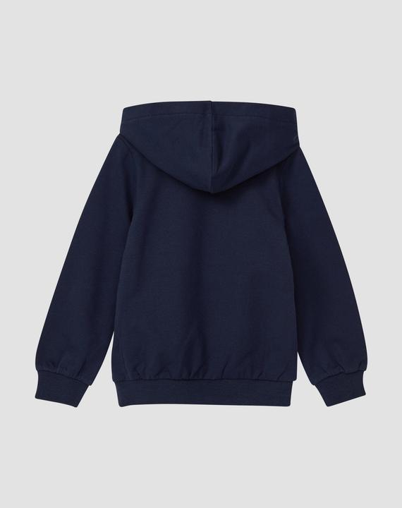 Produktbild s.Oliver Sweatshirt Hoodie mit Frontprint und Schmucksteinen (98)