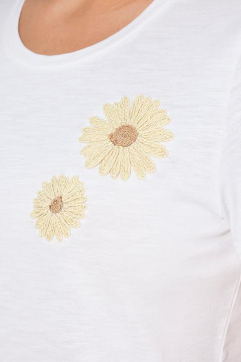Produktbild Ulla Popken T-Shirt, Stickerei, Rundhals, Halbarm (42, 44)