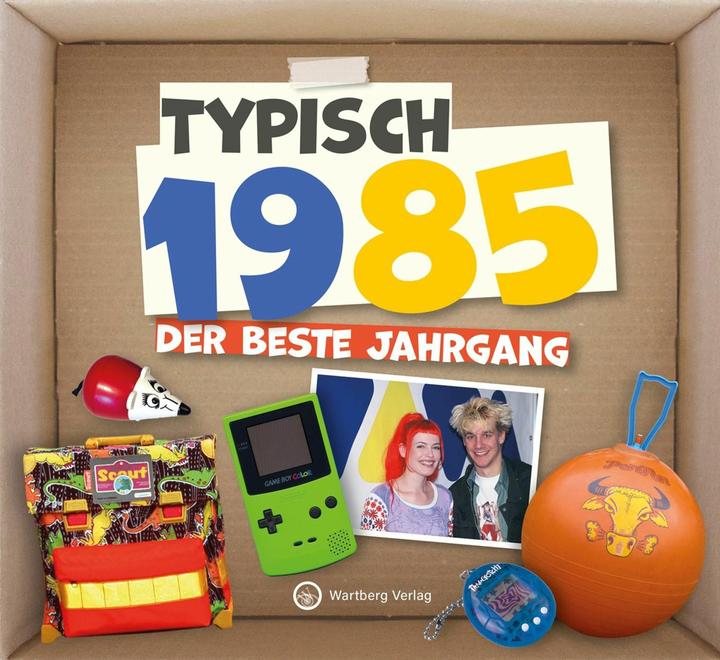 Produktbild Redaktion Wartberg-Verlag:Typisch 1985 (Deutsch, Redaktion Wartberg-Verlag, 2024)
