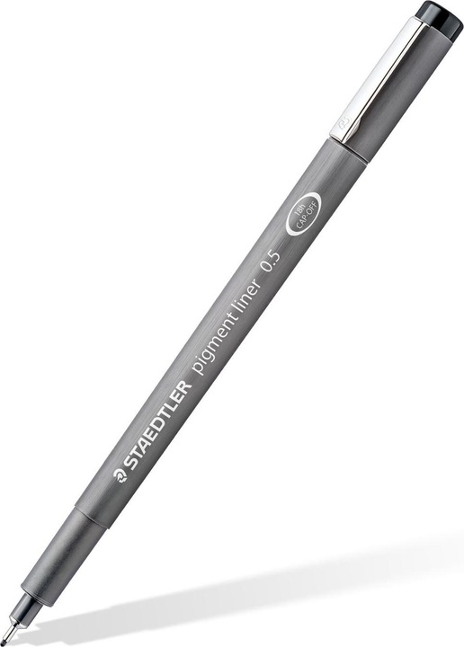 Produktbild Staedtler pigment liner 308 Fineliner, Einzelprodukt, hellbraun, ca. 0,5 mm (Hellbraun, 1 x)
