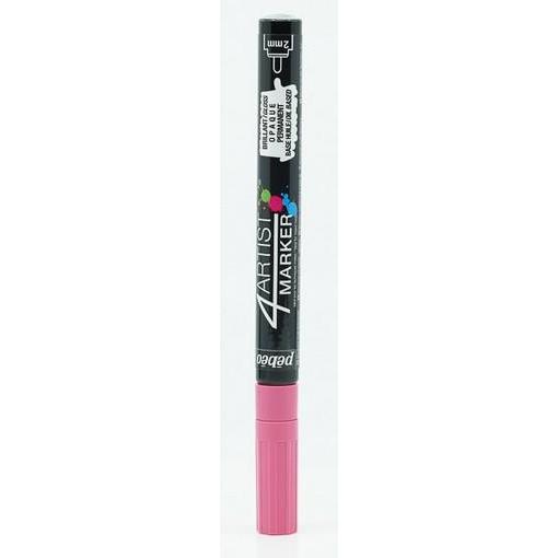 Pebeo, Marker, 4Artist Marker 2mm Rund (Rosa, 2 mm)
