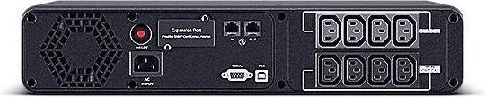Image du produit Cyberpower CP1600EIPFCRM2U Onduleur interactif de ligne 1600VA/1000W 2U (1600 VA, 1000 W, Line-interactive Onduleur)