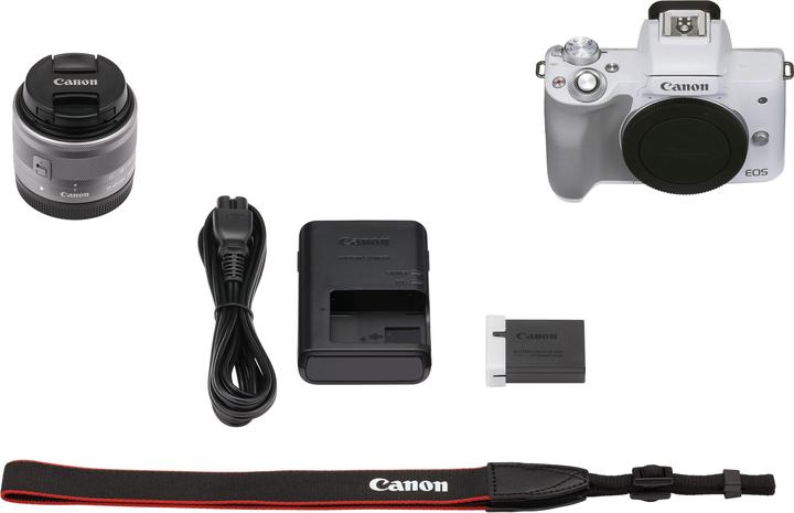 Produktbild Canon EOS M50 Mark II (15 - 45 mm, 24 Mpx, APS-C / DX)