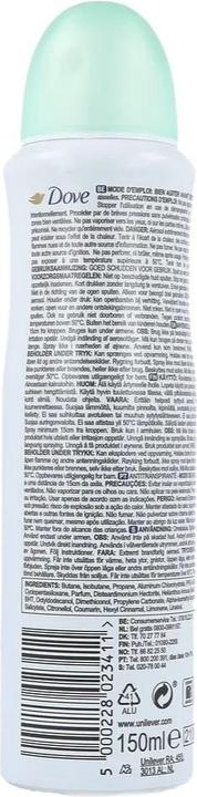 Produktbild Dove Go Fresh Cucumber & Green Tea (Spray, 150 ml)