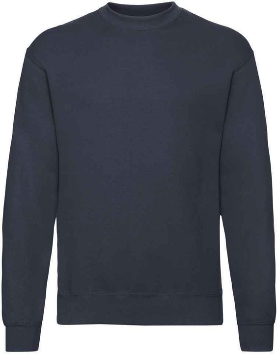 Actual product image Fruit of the Loom Classic Sweatshirt Overcut Shoulder (4XL)