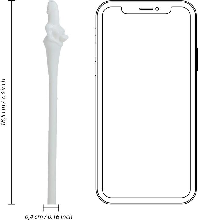 Produktbild S-Line Bride Straws - White