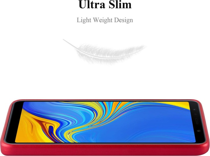 Produktbild Cadorabo TPU Matt Metallic Cover (Samsung Galaxy A7 (2018))